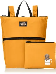 【数量限定】ねこ柄 ポーチ付きリュックサック 犬 レディース