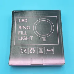 新品未使用  LEDリングライトLED-10明るさ調整自在撮影配信用新品高性能モデル仕様