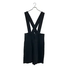 BLACK COMME des GARCONS / ブラックコムデギャルソン | 2015SS | ポリエステル 製品加工 吊り ワイドパンツ | XL | ブラック | メンズ