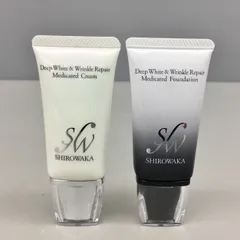 アイエーシー クリーム & ファンデーションまとめ2本セット シロワカ 未使用 2502LT256