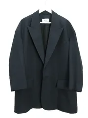 ザ リラクス THE RERACS SINGLE PEAKED LAPEL JACOAT ジャコート ジャケット コート F ウール ネイビー 紺 アウター 上着のサムネイル