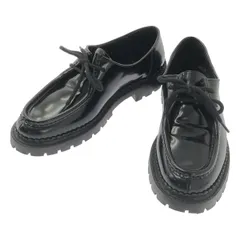 【美品】  SAINT LAURENT / サンローラン | パテントレザー レースアップ シューズ 革靴 | 40 | ブラック | メンズ