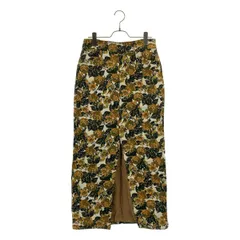 Shinzone / シンゾーン | フラワー ジャガード スカート | 38 | ブラウン/ブラック/ホワイト | レディース