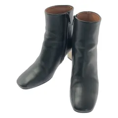 CELINE / セリーヌ | Bambam バンバン メタルヒール アンクルブーツ | 36 | ブラック | レディース