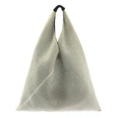 MM6 Maison Margiela / エムエムシックスメゾンマルジェラ | 2019SS | ジャパニーズ メッシュ トートバッグ | ホワイト/ブラック | レディース