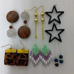 ① 感謝セール まとめ売りピアス6点☆599円