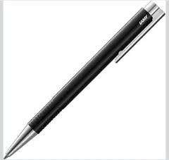 ★LAMY logo M+ black - エレガントで頑丈なプラスチックケースのボールペン - 線幅M - 大容量替え芯 LAMY M 16(ブラック)付きのサムネイル