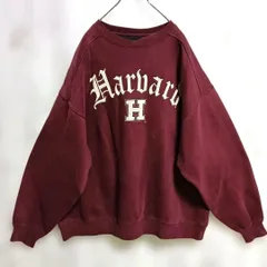 90s GALT SAND スウェットトレナー メンズXLサイズ　ハーバード　ビィンテージ HARVARD　USA大学　エンジ　肉厚　25-10-117