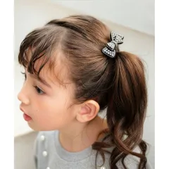☆ クリアー ☆ Rora イルミ リボン ヘアクリップ ヘアクリップ リボン 小さめ Rora ローラ イルミ ヘアークリップ 髪どめ 髪留め ヘアアクセサリー 髪飾り キラキラ ビジュー 女の子 入園式 卒園式 入学式 卒業式 結婚式 発表会 おしゃれ