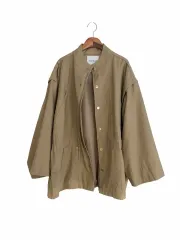 (交換不可)ベージュ ツーウェイ マウンテンパーカー ジャケット - ベストとしても活用可能