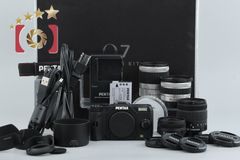 中古】PENTAX ペンタックス Q7 プレミアムキット ブラック シャッター 