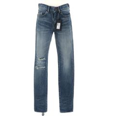 SAINT LAURENT PARIS coated denim デニム - メルカリ