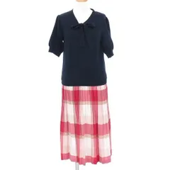 ブルーレーベルクレストブリッジ ワンピース  【Bランク】【中古】