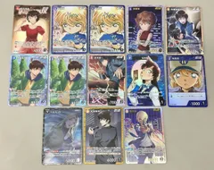 名探偵コナンカードゲーム 13枚まとめセット 世良真純 灰原哀 佐藤美和子 工藤新一 赤井秀一 毛利蘭 降谷零 松田陣平 他 美品 2512LO036