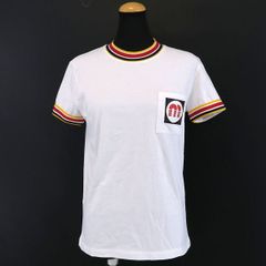 ミュウミュウ 半袖Tシャツ フロントロゴ刺繍 スタンダード フェミニン 