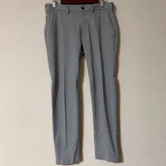 (^w^)b Banana Republic バナナリパブリック Sloan スローン スリムフィット トラウザー パンツ スラックス 杢グレー ヘザーグレー ストレッチ テーパード アンクル丈 上品 カジュアル  メンズ 29×30 OM11551YSのサムネイル