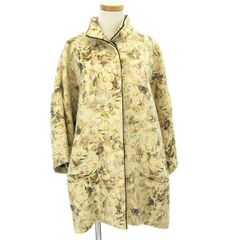 希少デザイン☆エンバ シェアード ファーコート フレア 総柄 毛皮