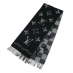 ルイヴィトン マフラー･モノグラムチェック  M96951【Aランク】【中古】