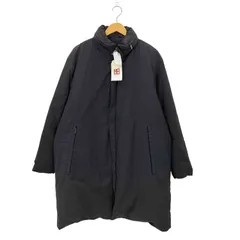 バーバリーロンドン BURBERRY LONDON 裏ノヴァチェック ラグラン ジップアップ スタンドカラー ダウンコート メンズ  L