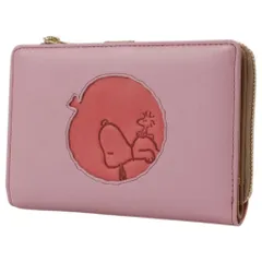 ☆ red ☆ PEANUTS FRUIT LF札入れ スヌーピー 財布 二つ折り SNOOPY 73532 レザー 本革 牛革 二つ折り財布 2つ折り財布 お財布 レディース L字ファスナー 大容量 小銭入れあり かわいい おしゃれ 女性 大人 女子 高校生のサムネイル