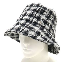シャネル CHANEL ツイード キャップ ブラック 【美品】 - メルカリ