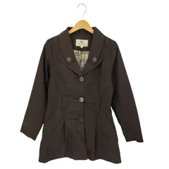 バーバリーロンドン BURBERRY LONDON 90s 英国製 裏ノヴァチェック ハーフコート レディース  M