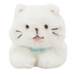 신품 고양이 봉제인형 귀여운 푹신푹신 선물 선물 캐릭터 치유 상품 후쿠후쿠냥코 팔걸이 기능 하핀즈(시로타마짱)
