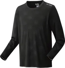 【新品・5営業日で発送】YONEX ヨネックス ユニロングスリーブTシャツ (16809) 色 : ブラック サイズ : O 