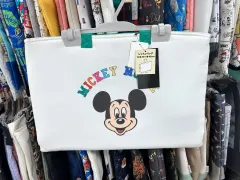 日本輸入 ディズニー ミッキーマウス トートバッグ ミッキースクエアバッグ