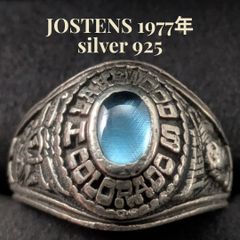 JOSTENS カレッジリング 1977年 13号 スターリングシルバー925 - メルカリ
