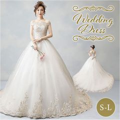 ウェディングドレス プリンセスライン 結婚式 定価50万 ヨーロッパ 