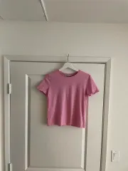 ZARA ザラ ピンク 半袖Tシャツ クロップドトップス ニット クロップドトップス 半袖 ヴィンテージ ノースリーブ ノースリーブ ビスチェ