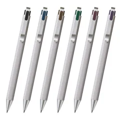 新品 サクラクレパス ゲルインキボールペン ボールサインiD 6色セット 0.4mm GBR204-6