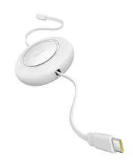 「VGP 2025受賞」Baseus 充電ケーブル 巻き取り式 USB-C ケーブル 急速充電 100W 5A PD対応 絡まない コンパクト リール式 iPhone16/15 Galaxy iPad Pro MacBook Pro 対応 Free2Pull 