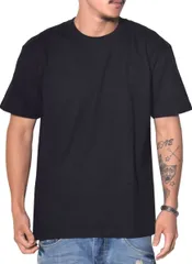 新品 [ユナイテッドアスレ] メンズ 半袖 5.6オンス ハイクオリティー Tシャツ 500101 002 ブラック M