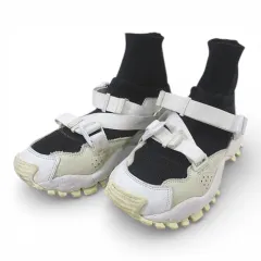 ハイク×アディダス HYKE×adidas AOH 010 HI BA8362 ソックス ハイカット スニーカー 24.0㎝ ブラック 黒系