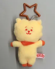 【中古】キーホルダー RJ(ジン) BT21 5周年記念 レインボーカラーマスコット オレンジ 「BT21 5th Anniversary」