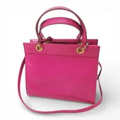 セリーヌ CELINE ミニハンドショルダーバッグ クロスボディ 斜めがけ ゴールド金具 ピンク レザー 