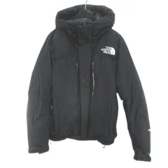ザノースフェイス THE NORTH FACE ND91510 バルトロライトジャケット ダウンジャケット M 黒系 ブラック ジップアップ ロゴ 文字 刺繍 ポケット 裏地