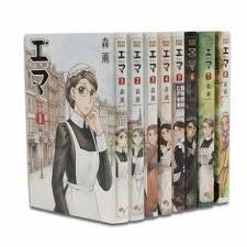 漫画『エマ』全10巻+『 ヴィクトリアガイド』+『アニメーションガイド