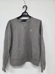 美品 POLO RALPH LAUREN スウェット トレーナー グレー レディース S ポニー刺繍