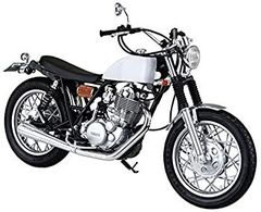 アオシマ1/12 ヤマハSR400・特攻の拓-龍神 天羽時貞仕様プラモ完成品