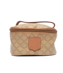 セリーヌ ポーチ バニティポーチ マカダム柄 レディース CELINE