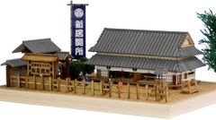 3F 今井科学 1/150 法隆寺 大講堂 木製建築模型 完成品 世界文化遺産
