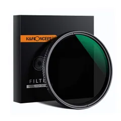 新品 K&F Concept 可変式NDフィルター 55mm 減光範囲 ND8~ND2000 撥水マルチコーティング 薄枠設計 KF-55ND2Kのサムネイル