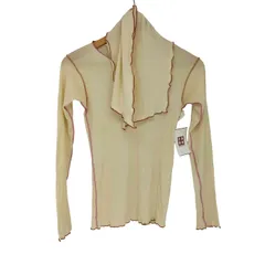 ベースレンジ BASERANGE pava longsleeve ネックスカーフ付きコットンリブプルオーバー レディース JPN：M のサムネイル