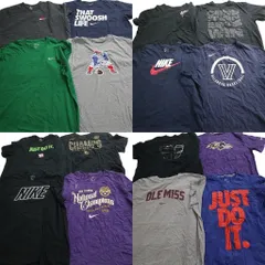 古着卸 まとめ売り ナイキ Tシャツ 16枚セット ( メンズ 2XL/3XL/4XL ) プロチーム NFL アーチロゴ カレッジチーム 中古 古着 NE3467