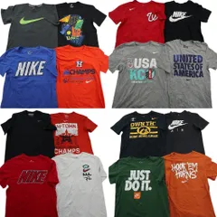 古着卸 まとめ売り ナイキ Tシャツ 16枚セット ( メンズ S ) プロチーム MLB スウォッシュロゴ アストロズ 中古 古着 NE3486