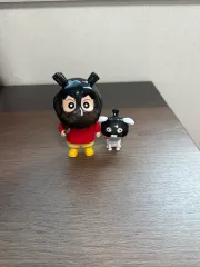 (即日配送) 泥棒 クレヨンしんちゃん シロ フィギュア セット