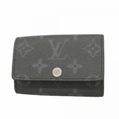 ルイ・ヴィトン(Louis Vuitton) ルイ・ヴィトン アクセサリー・キーケース モノグラム・エクリプス ミュルティクレ6 M82603 ブラックメンズ